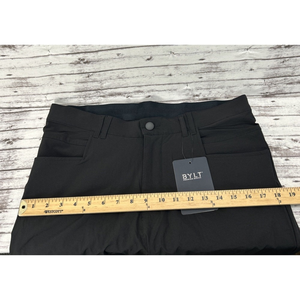BYLT Ace Jogger Pants Men's 32X29 Black Performance Stretch Athleisure Nylon NEW - Picture 6 of 13